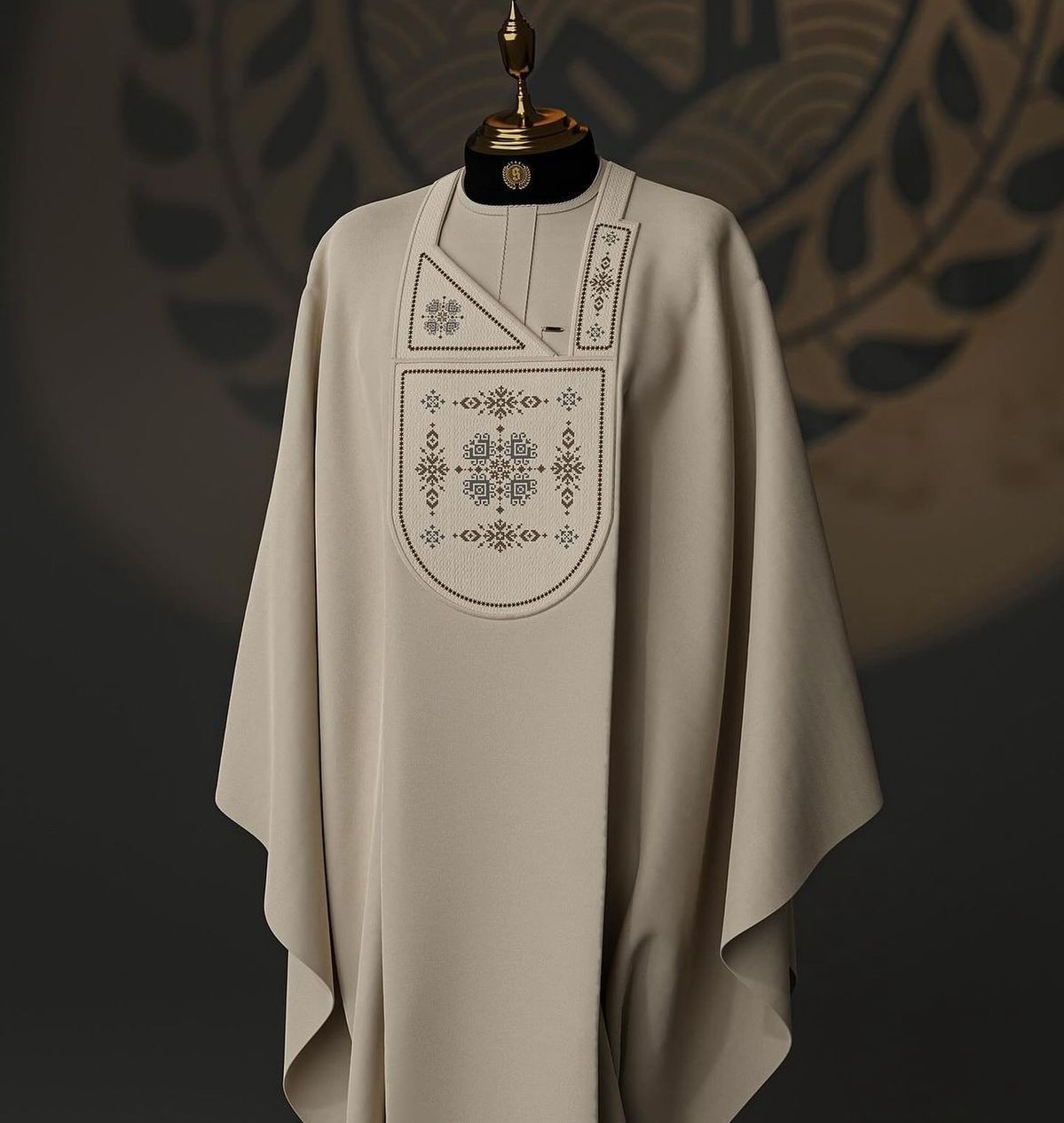 Obubra traditional wear (agbada)